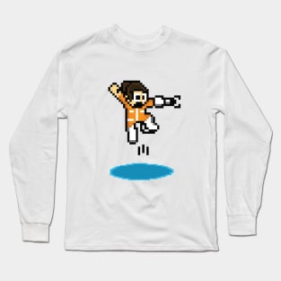 8Bit Portal Long Sleeve T-Shirt